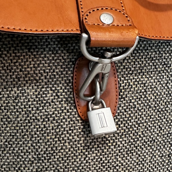 Hartmann Tweed and Leather Briefcase / Satchel (100% authentic) - Picture 4 of 16